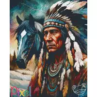 pixelhobby Collection Amériques - Entre ciel et terre