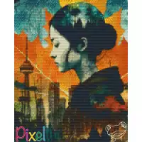 pixelhobby Collection Amériques - Ville-Reine