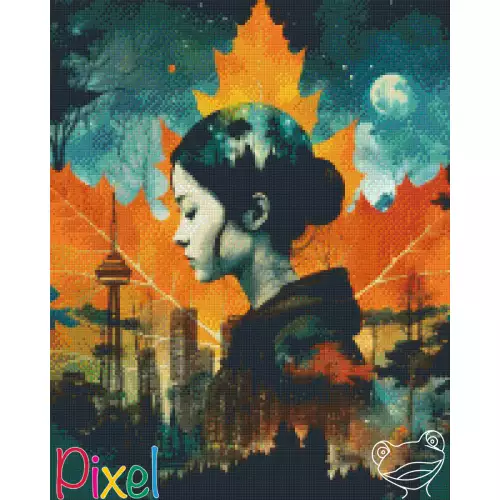 pixelhobby Collection Amériques - Ville-Reine