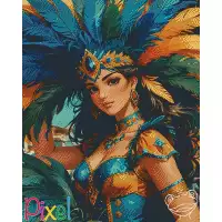 pixelhobby Collection Amériques - Le Sambadrome