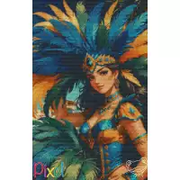 pixelhobby Collection Amériques - Le Sambadrome