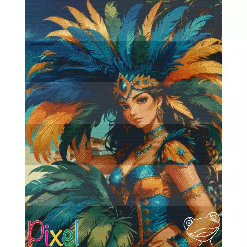 pixelhobby Collection Amériques - Le Sambadrome