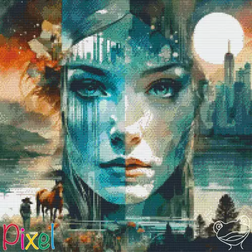 pixelhobby Collection Amériques - Les Ricains 