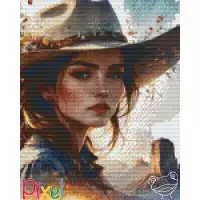 pixelhobby Collection Amériques - Martha Jane Cannary