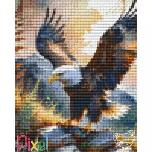 pixelhobby Collection Amériques - Aigle de mer