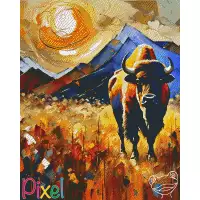 pixelhobby Collection Amériques - Red Dog