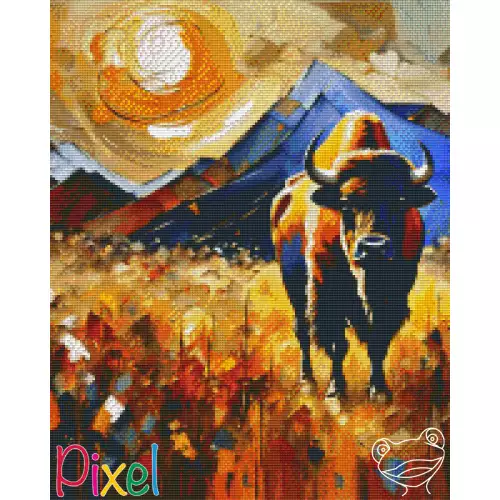 pixelhobby Collection Amériques - Red Dog