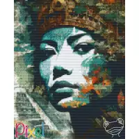 pixelhobby Collection Amériques - Au milieu de la lune