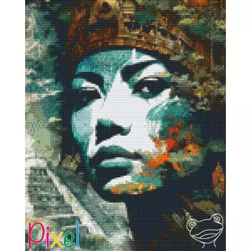 pixelhobby Collection Amériques - Au milieu de la lune