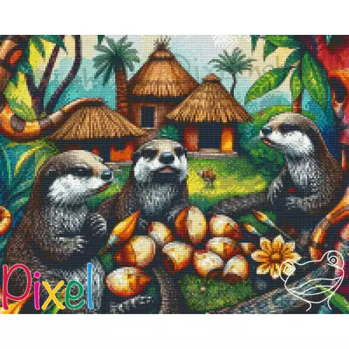 pixelhobby Collection Coup de Patte - Dans l'eau claire