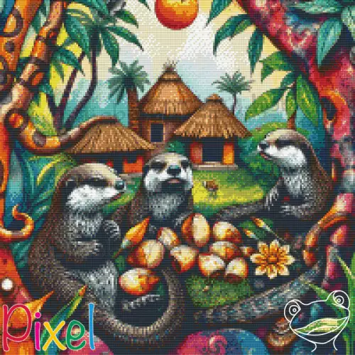 pixelhobby Collection Coup de Patte - Dans l'eau claire