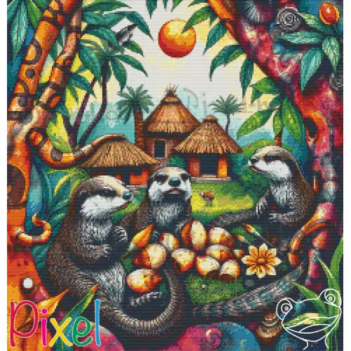 pixelhobby Collection Coup de Patte - Dans l'eau claire 