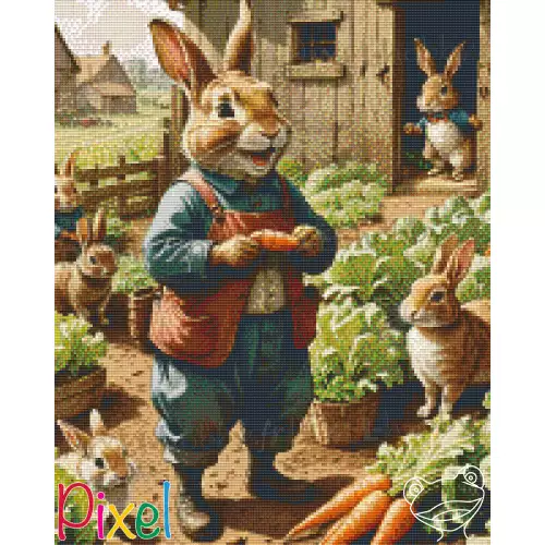 pixelhobby Collection Coup de Patte - Tout blanc ou tout gris