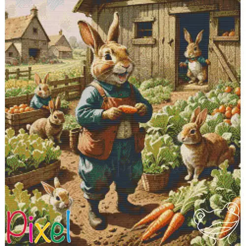 pixelhobby Collection Coup de Patte - Tout blanc ou tout gris