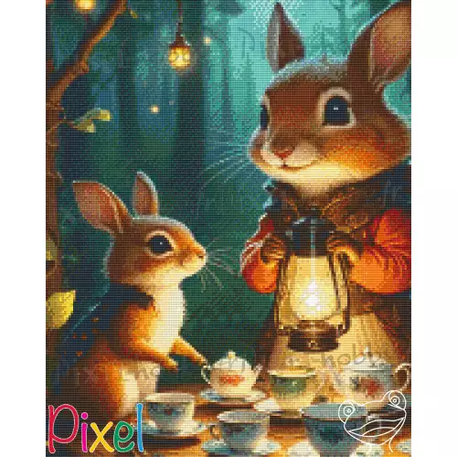 pixelhobby Collection Coup de Patte - Sous le vieux chêne