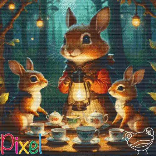 pixelhobby Collection Coup de Patte - Sous le vieux chêne