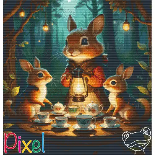 pixelhobby Collection Coup de Patte - Sous le vieux chêne