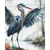 pixelhobby Collection Coup de Patte - Un jour sur ses longs pieds