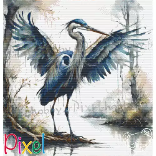 pixelhobby Collection Coup de Patte - Un jour sur ses longs pieds