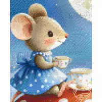 pixelhobby Collection Doudou - La souris qui aimait le thé