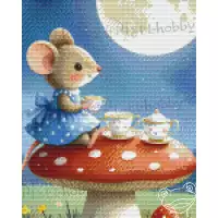 Collection Doudou - La souris qui aimait le thé pixelhobby Collection Doudou - La souris qui aimait le thé