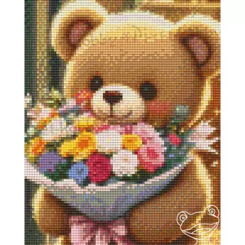 pixelhobby Collection Doudou - Le nounours qui aimait sa maman