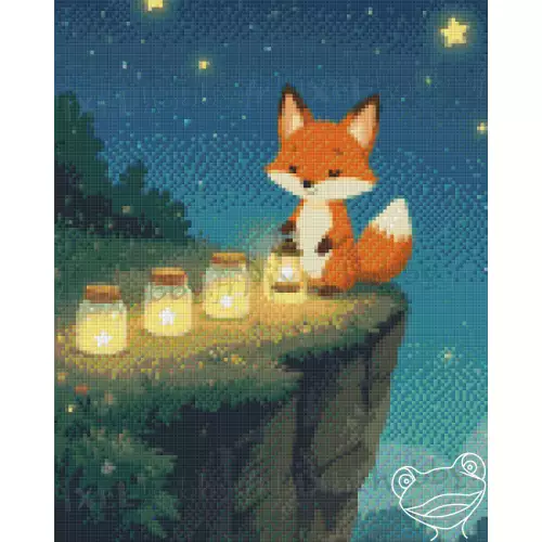 pixelhobby Collection Doudou - Le renard qui aimait la nuit