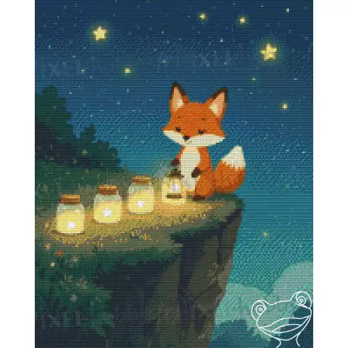 pixelhobby Collection Doudou - Le renard qui aimait la nuit