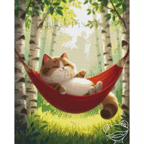 pixelhobby Collection Doudou - Le chat qui aimait dormir