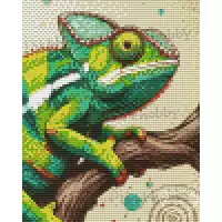 pixelhobby Collection Doudou - Le caméléon qui aimait se montrer