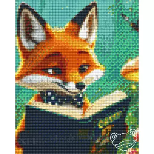 pixelhobby Collection Doudou - Le renard qui aimait lire