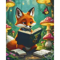 pixelhobby Collection Doudou - Le renard qui aimait lire