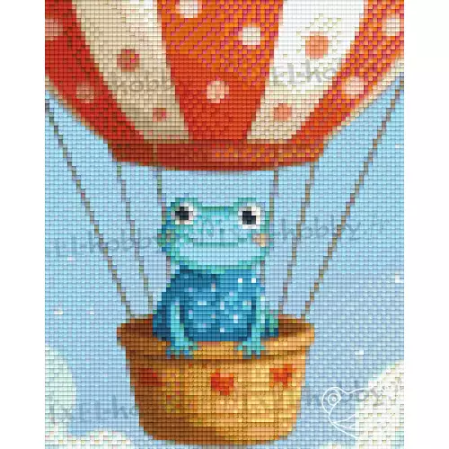 pixelhobby Collection Doudou - La grenouille qui aimait voler