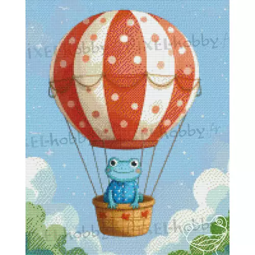 pixelhobby Collection Doudou - La grenouille qui aimait voler