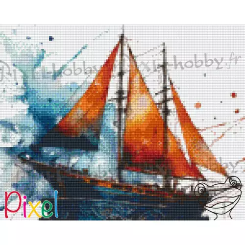 pixelhobby Collection Nautique - Coupe América