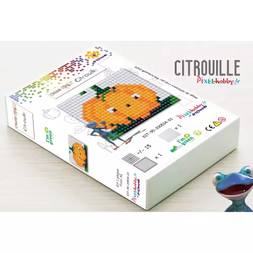 pixelhobby Collection Couleur citrouille - Citrouille - XL