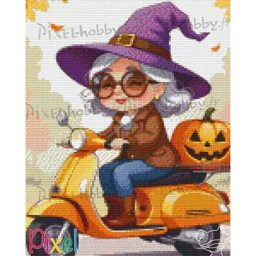 pixelhobby Collection Couleur Citrouille - La virée du diable