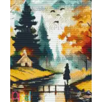 Collection Couleur Citrouille - Le thé de l'oubli pixelhobby Collection Couleur Citrouille - Le thé de l'oubli