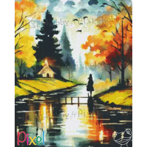 pixelhobby Collection Couleur Citrouille - Le thé de l'oubli