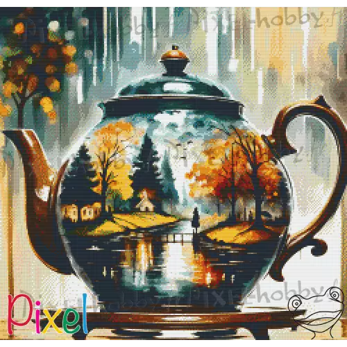 pixelhobby Collection Couleur Citrouille - Le thé de l'oubli