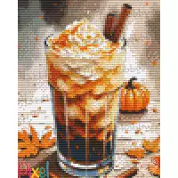 pixelhobby Collection Couleur Citrouille - Citrouille frappée