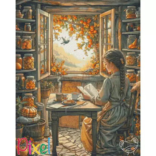 pixelhobby Collection Couleur Citrouille - Misty