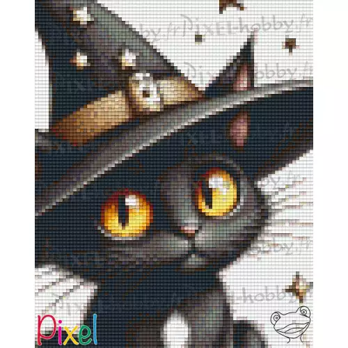 pixelhobby Collection Couleur Citrouille - Mistigri