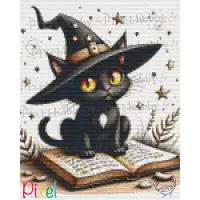 Collection Couleur Citrouille - Mistigri pixelhobby Collection Couleur Citrouille - Mistigri