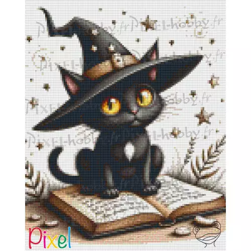 pixelhobby Collection Couleur Citrouille - Mistigri