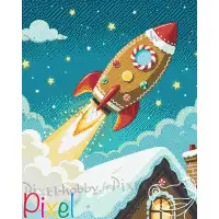 pixelhobby Collection HoHoHo - En route vers les étoiles