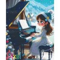 pixelhobby Collection HoHoHo - Au clair de la lune