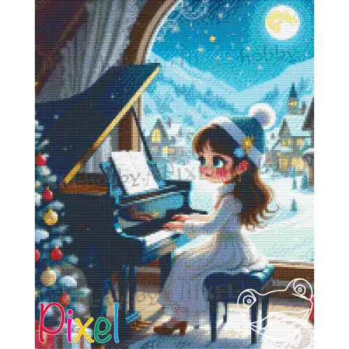 pixelhobby Collection HoHoHo - Au clair de la lune