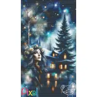 pixelhobby Collection HoHoHo - La dame du lac