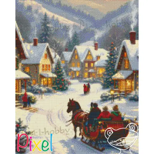 pixelhobby Collection HoHoHo - En traineau